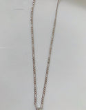 Silver Figaro Chain In Multiple Lengths