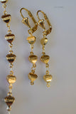 Reversible Gold Plated Heart Eye And Love Breakable Set
