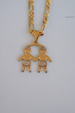 Bicolor Gold Kids (1 To 4 Children)