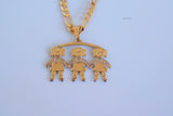 Bicolor Gold Kids (1 To 4 Children)