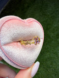 Julie Ring (purple/gold)