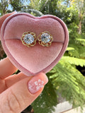 Brilliant Flower Studs