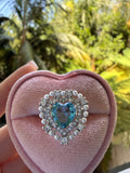 Blue Pearl Ring