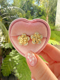 Nugget Flower Earrings
