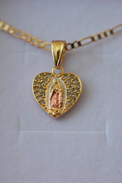 Beautiful Mary Heart (Tricolor)