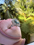 Blue Pearl Ring