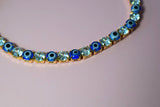 Dark Blue Eye Line Bracelet