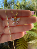 Baguette Bow Necklace
