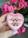 Delilah Flower Studs (2 Shades Of Pink)