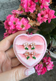 Delilah Flower Studs (2 Shades Of Pink)