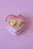 Nugget Heart Earrings