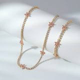 Pink Heidi Floral Set (Or Separate)