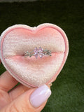 Julie Ring (pink/silver)