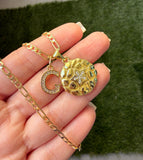Round Star Nugget & Initial