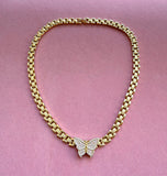 Extra Fancy Butterfly Necklace