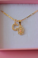 Sparkly Mary & Initial