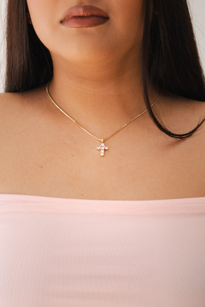 Angie's Cross Necklace