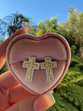 Angie's Cross Studs
