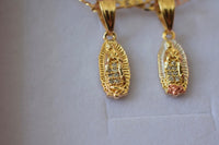 Icy Mini Mary Necklace In 2 Colors