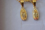 Icy Mini Mary Necklace In 2 Colors