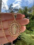 Oval Saint Benedict Necklace