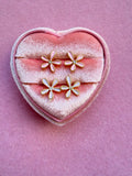 Daisy Studs (2 shades of pink)