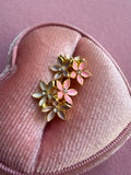 Flower Bouquet Studs (pink,lilac,white)