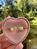 Bezel Heart Band
