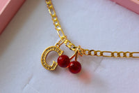 Diamond Cherry With Initial