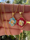 Special Enamel Necklace