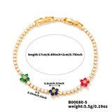 Multicolor Floral Heidi Bracelet