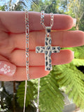 Silver Nugget Cross