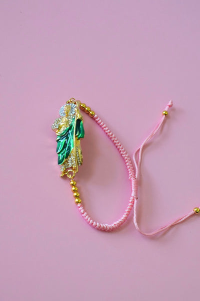 Pink Saint Jude Bracelet