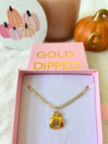 Gold Pumpkin (Figaro Chain)