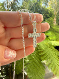 Silver Nugget Cross