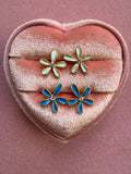 Daisy Studs (2 shades of blue)