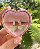 Puffy Heart Earrings