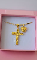 Nugget Cross & Heart Set