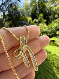 Fancy Bow Necklace