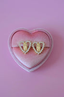 Heart Mary Earrings