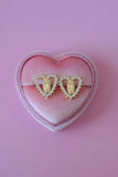 Heart Mary Earrings