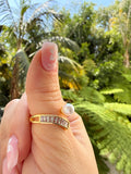 Adjustable Pearl Bypass Ring