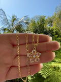 Donna Spinning Flower (Figaro Chain)