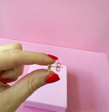 Pink Butterfly Set (Figaro Chain)