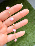 Kids Pink Eye Bracelet