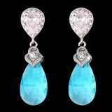 Blue Drop Earrings