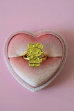 Gold Kitty Ring