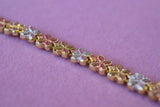 Tricolor Flower Bracelet
