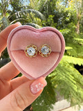 Brilliant Flower Studs