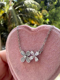 Grey Blossom Necklace